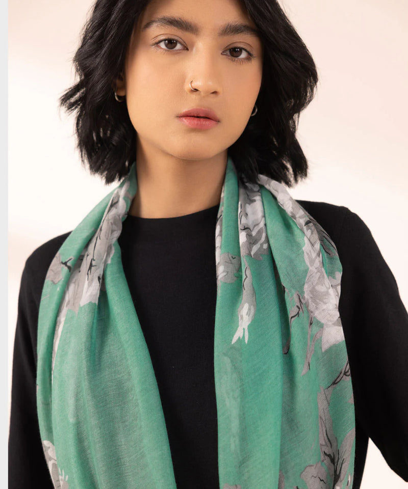Brand Sapphire - Multi Printed Scarf - SAP-142 - Tarz-e-Mashriq