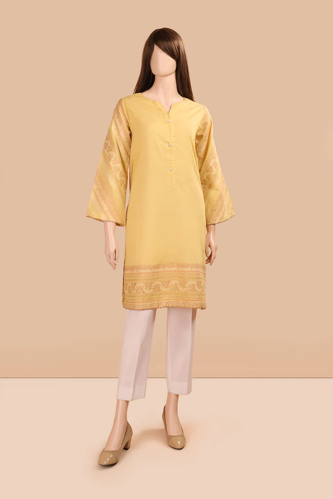 Jacquard Cotton Stitched Shirt - SAY-53 - Tarz-e-Mashriq