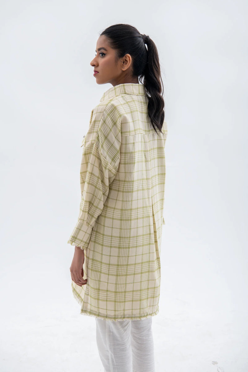 BTW’s cotton patch pocket shirt in beige, designed for comfort and elegance – a top choice for Punjabi suits lovers in Canada.