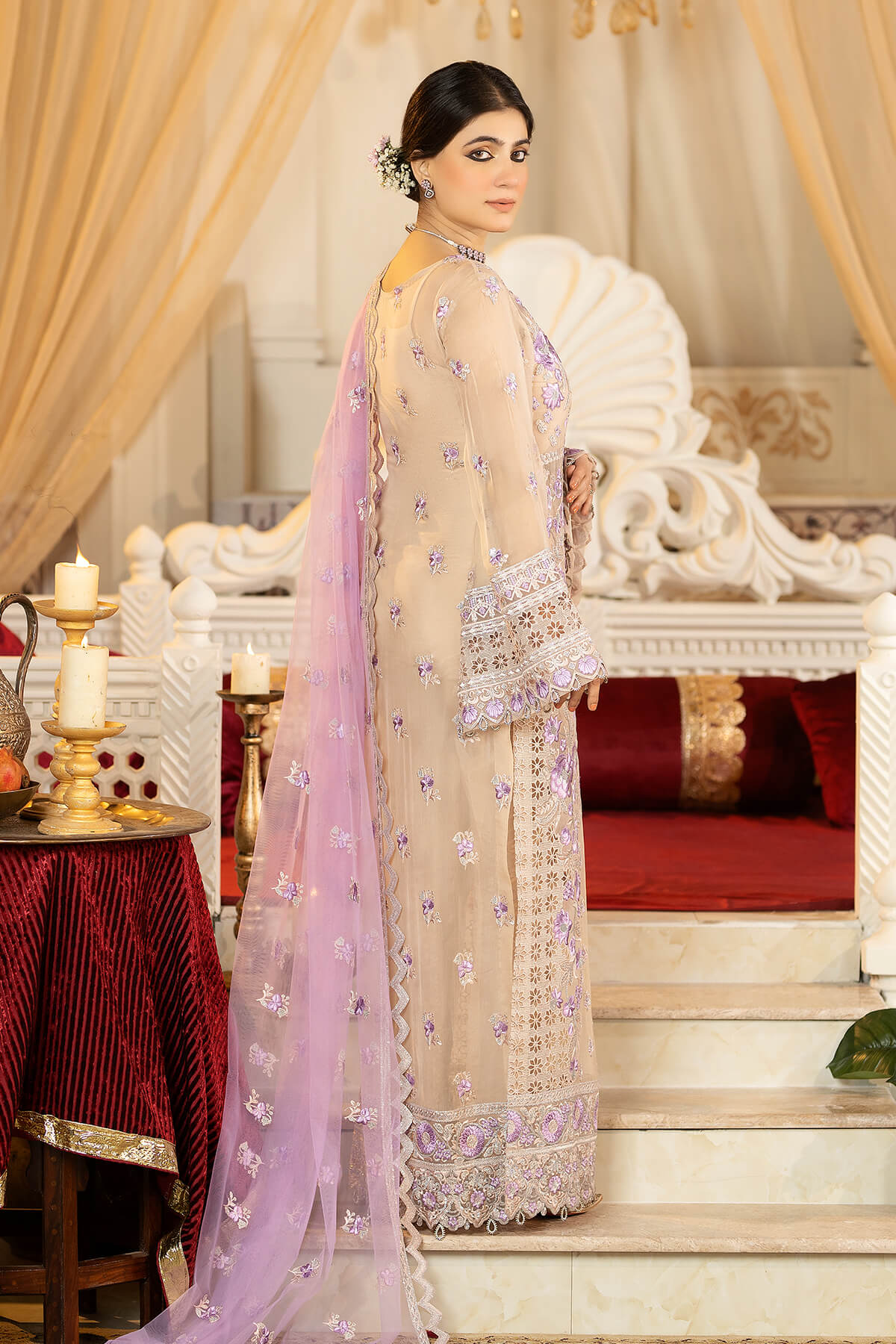 Brand Imrozia - Avon Pearl 3-Piece Formal Suit - IMZ-224 - Tarz-e-Mashriq