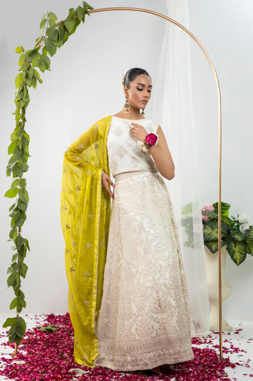 SHEEP - Regal Radiance Anarkali Style 3 Piece Outfit - SHP-362
