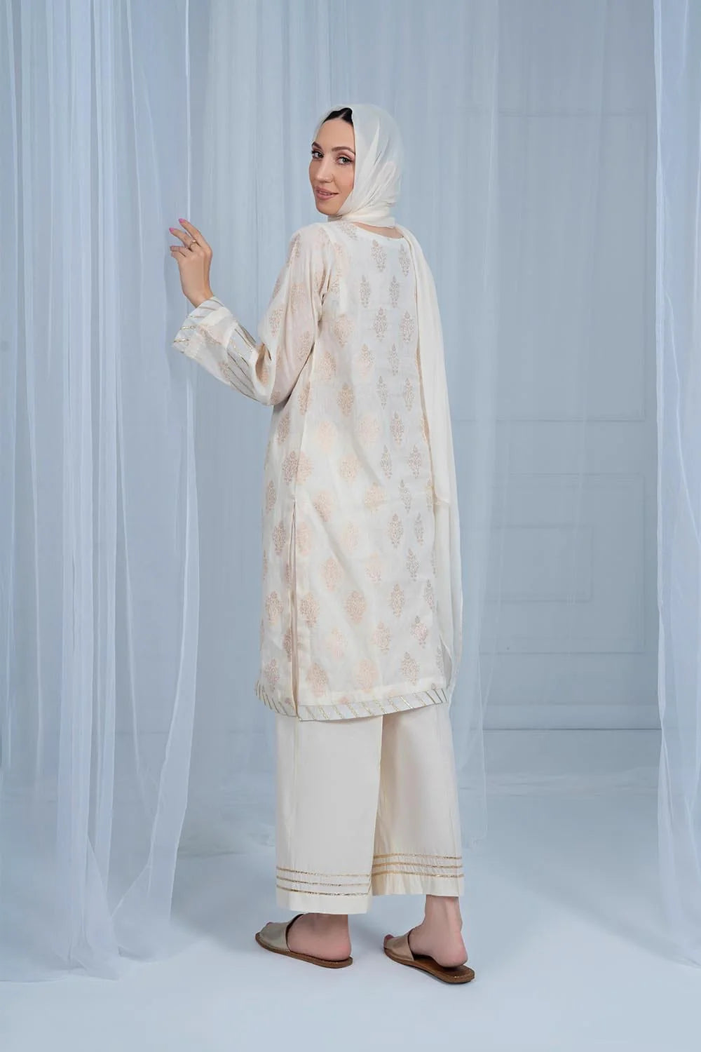 Jacquard Shirt - HNO-99 - Tarz-e-Mashriq