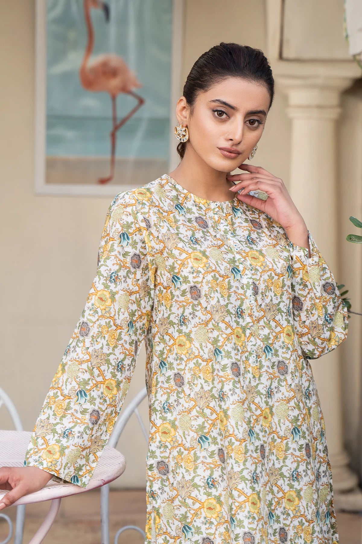 Brand Kayseria - Printed Lawn Shirt - KAY-278