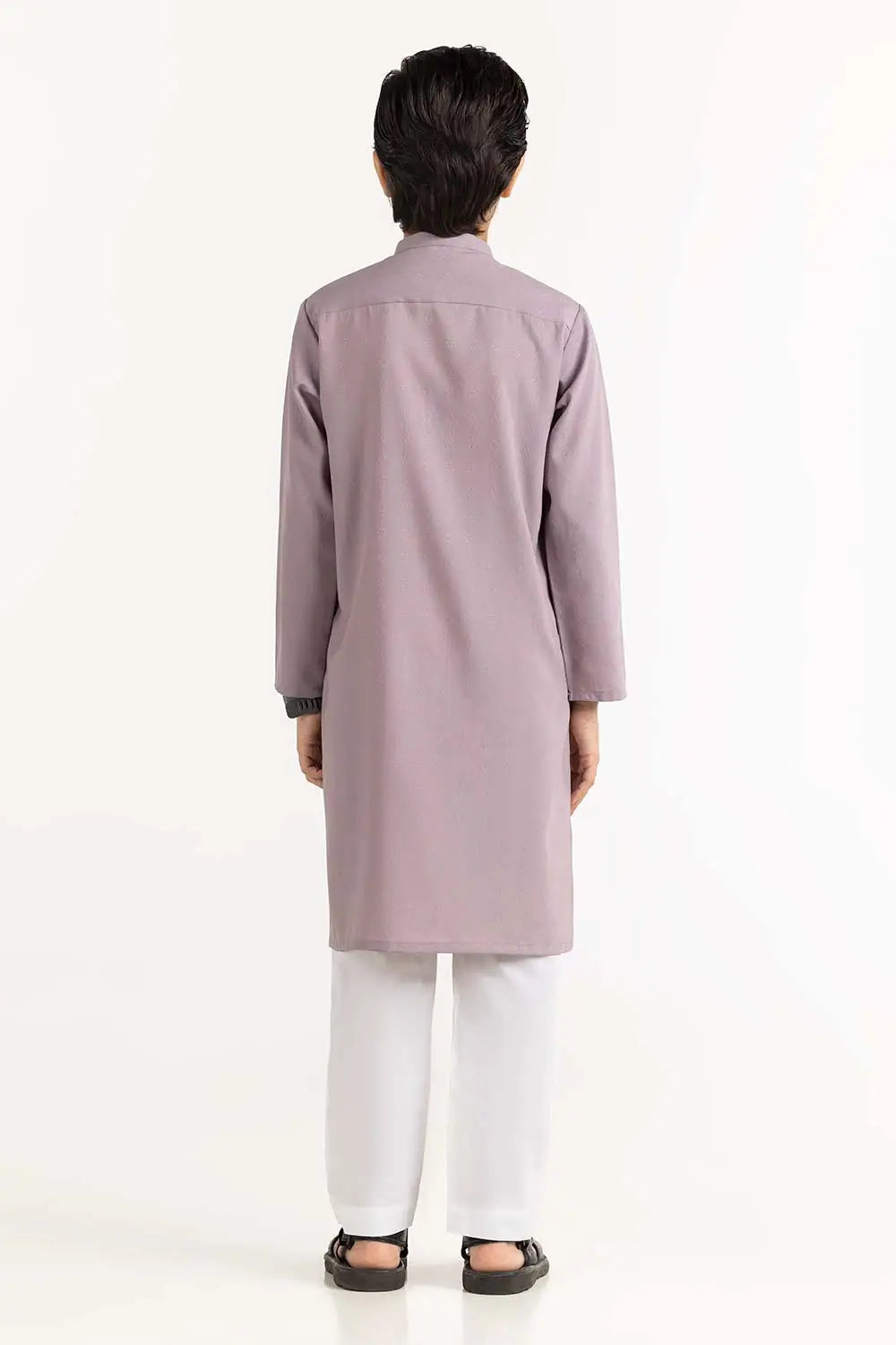Brand Gulahmed - Lavender Basic Kurta - GUL-284