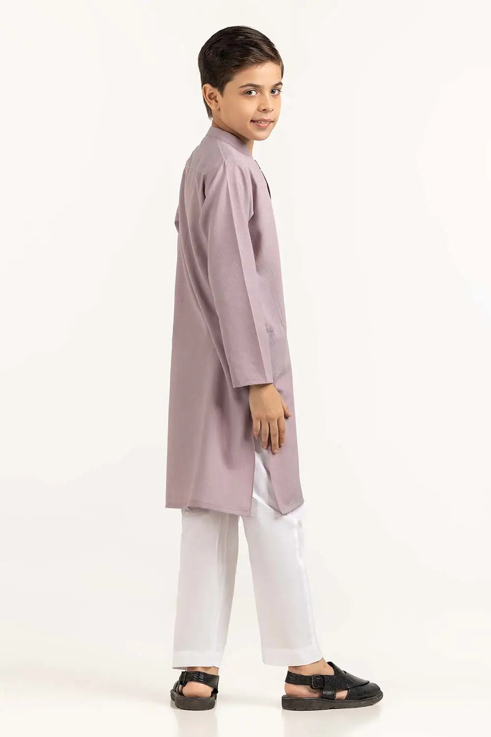 Brand Gulahmed - Lavender Basic Kurta - GUL-284