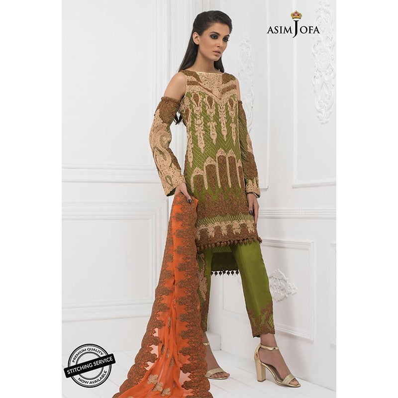 Brand Asim Jofa - Luxury Chiffon Limited Edition - ASJ-115 - Tarz-e-Mashriq