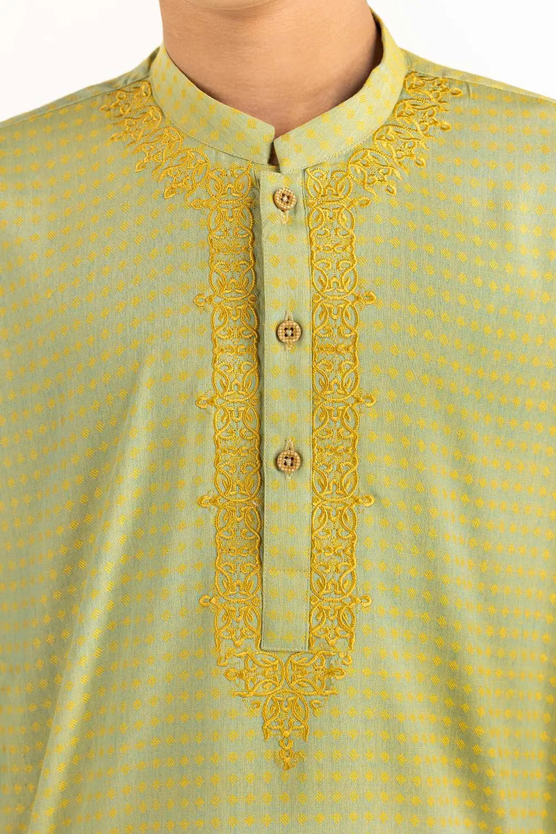 GulAhmed - Embroidered Blended Kurta- GUL-33 - Tarz-e-Mashriq
