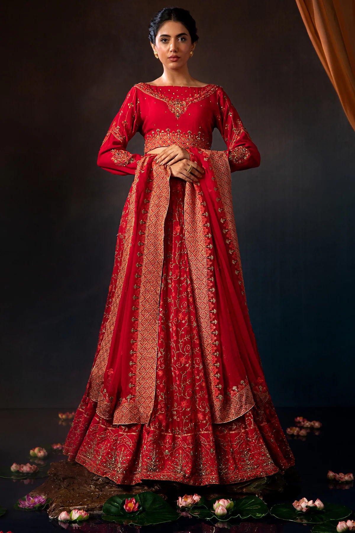 Brand Kayseria - 3 Piece PK Raw Silk Suit - KAY-177 - Tarz-e-Mashriq
