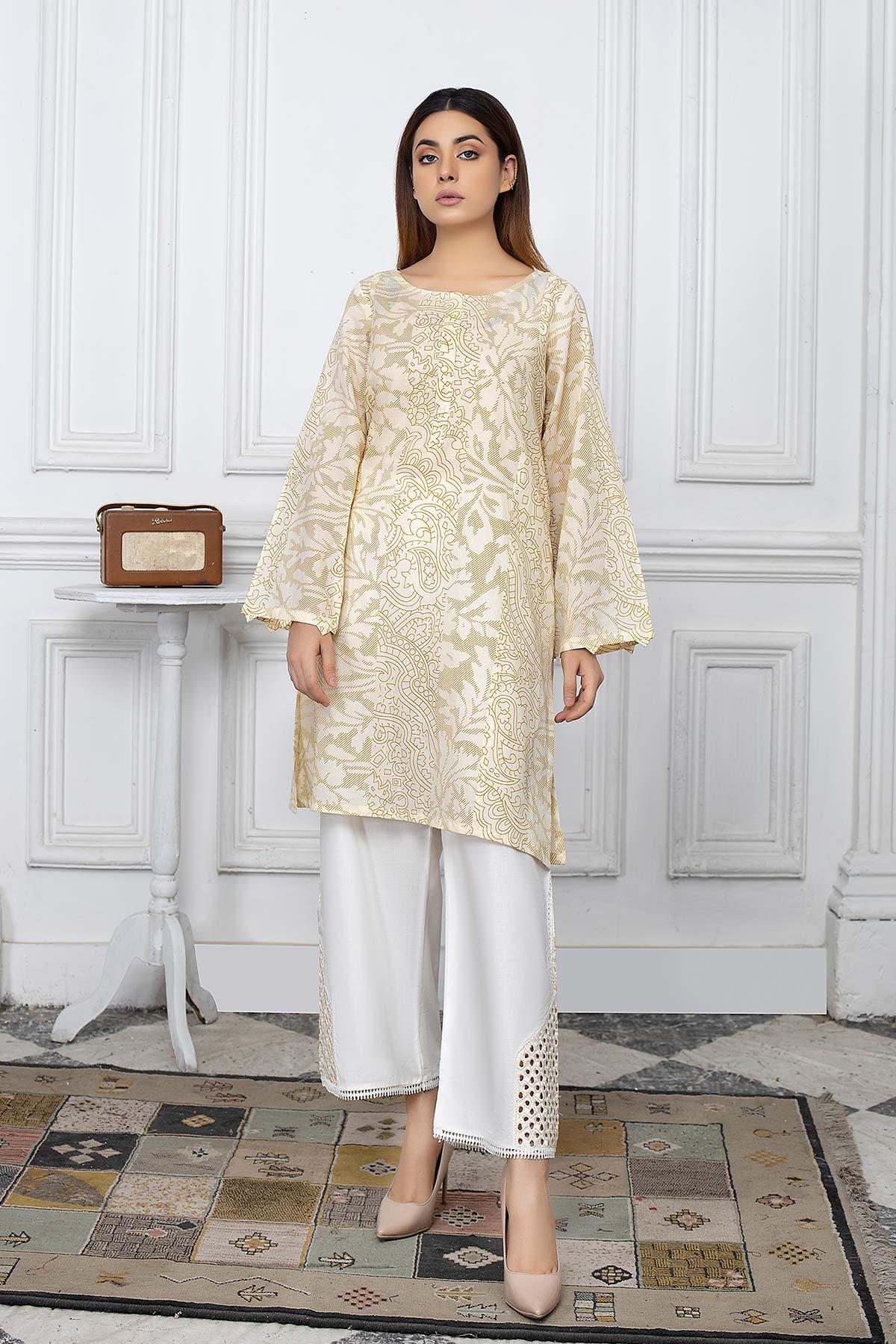 Brand Charizma - Paste Printed Lawn Shirt - CHM-195 - Tarz-e-Mashriq