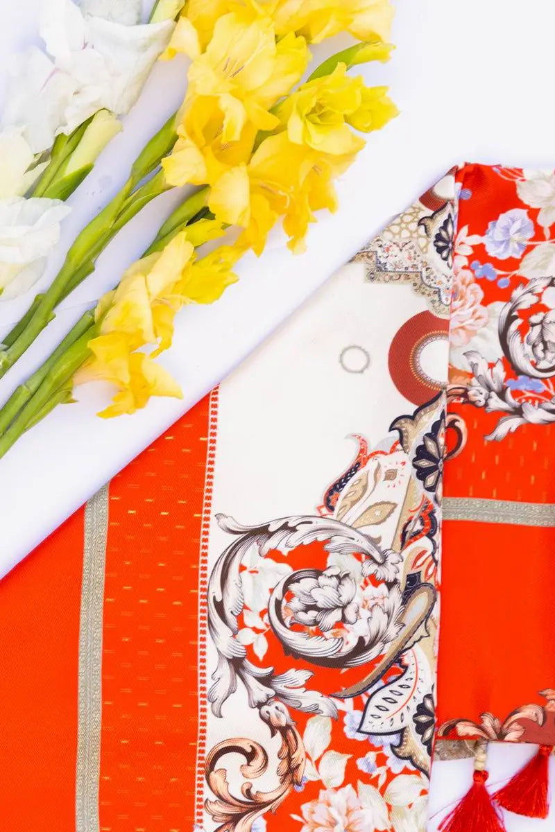 Brand GulAhmed - Odhani Printed Scarf - GUL-160 - Tarz-e-Mashriq
