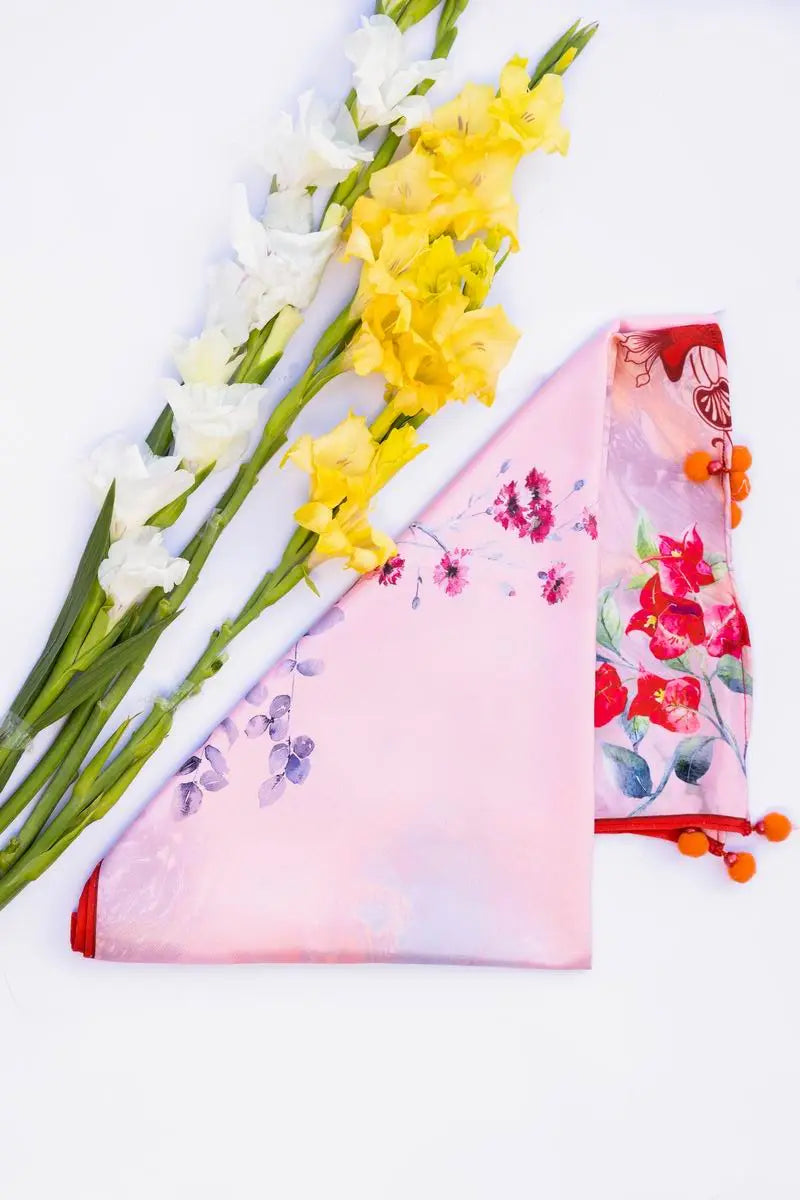 Brand GulAhmed - Odhani Printed Scarf - GUL-157 - Tarz-e-Mashriq