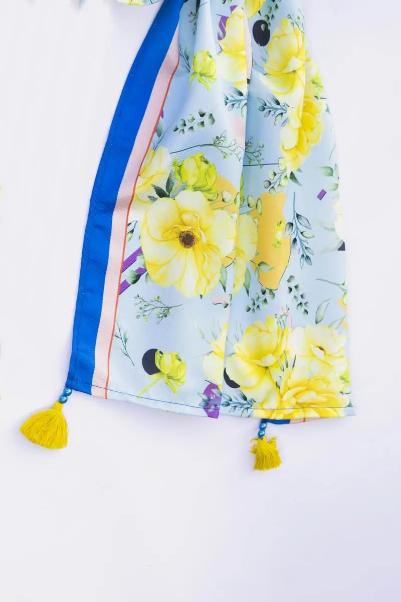 Brand GulAhmed - Odhani Printed Scarf - GUL-148 - Tarz-e-Mashriq